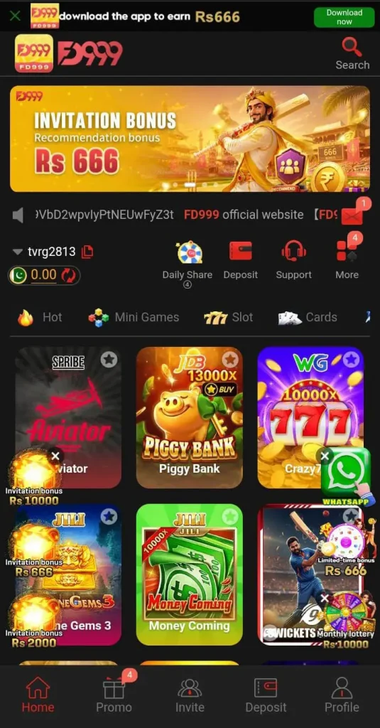 fd 999 lobby